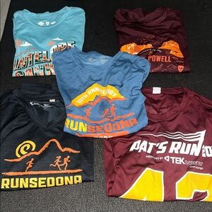 Lot of 5 race tees Graphic T-Shirts
